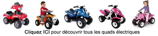 Quads électriques pour enfant