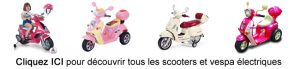 Vespa enfants et scooters électriques